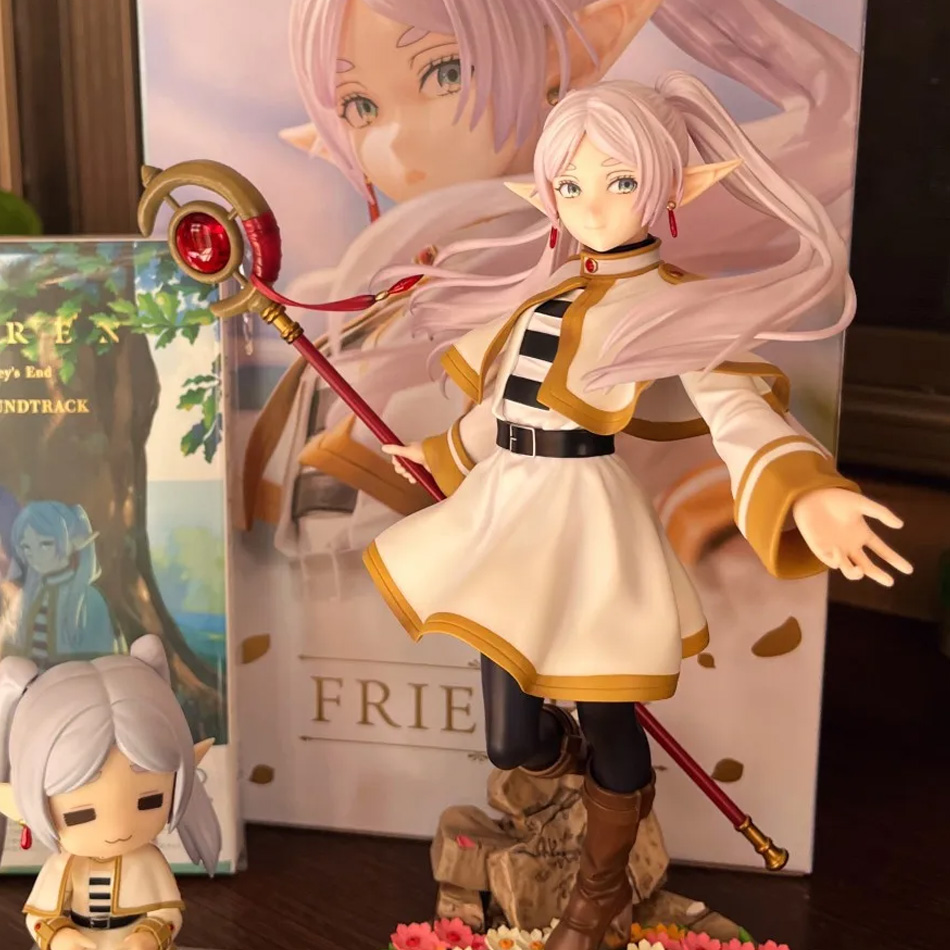 Frieren Anime Merchandise - 21 см Фигурка аниме-девушки Фрирен из