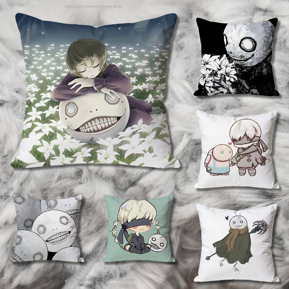Наволочка с принтом N-Nier R-R – обзор и цена R/Anime Merchandise