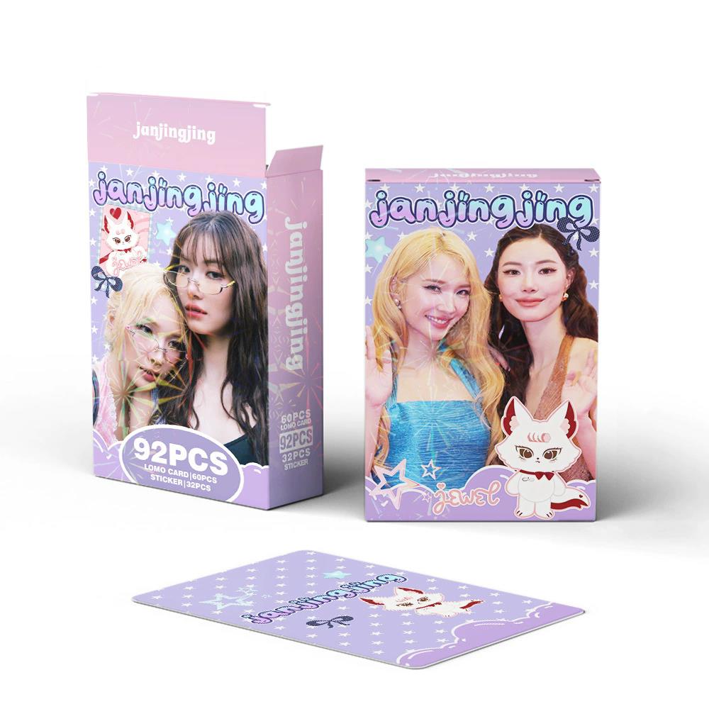 Набор ломо-карточек JanJingJin – обзор и цена Sticker Sheet Set
