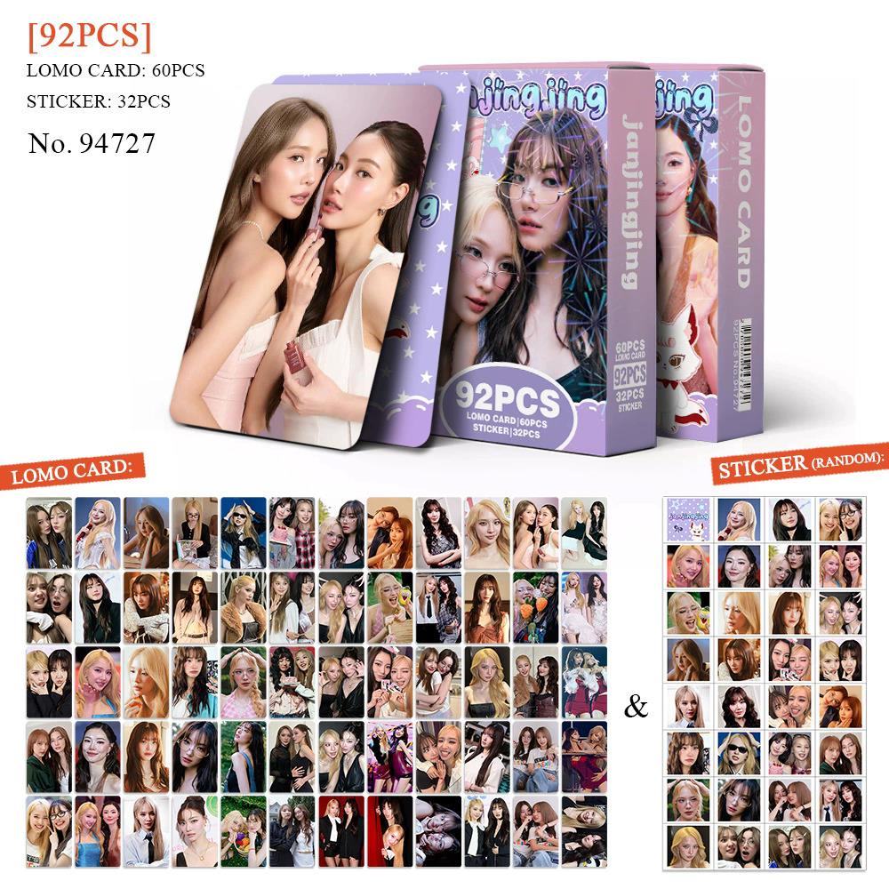 Набор ломо-карточек JanJingJin – обзор и цена Sticker Sheet Set