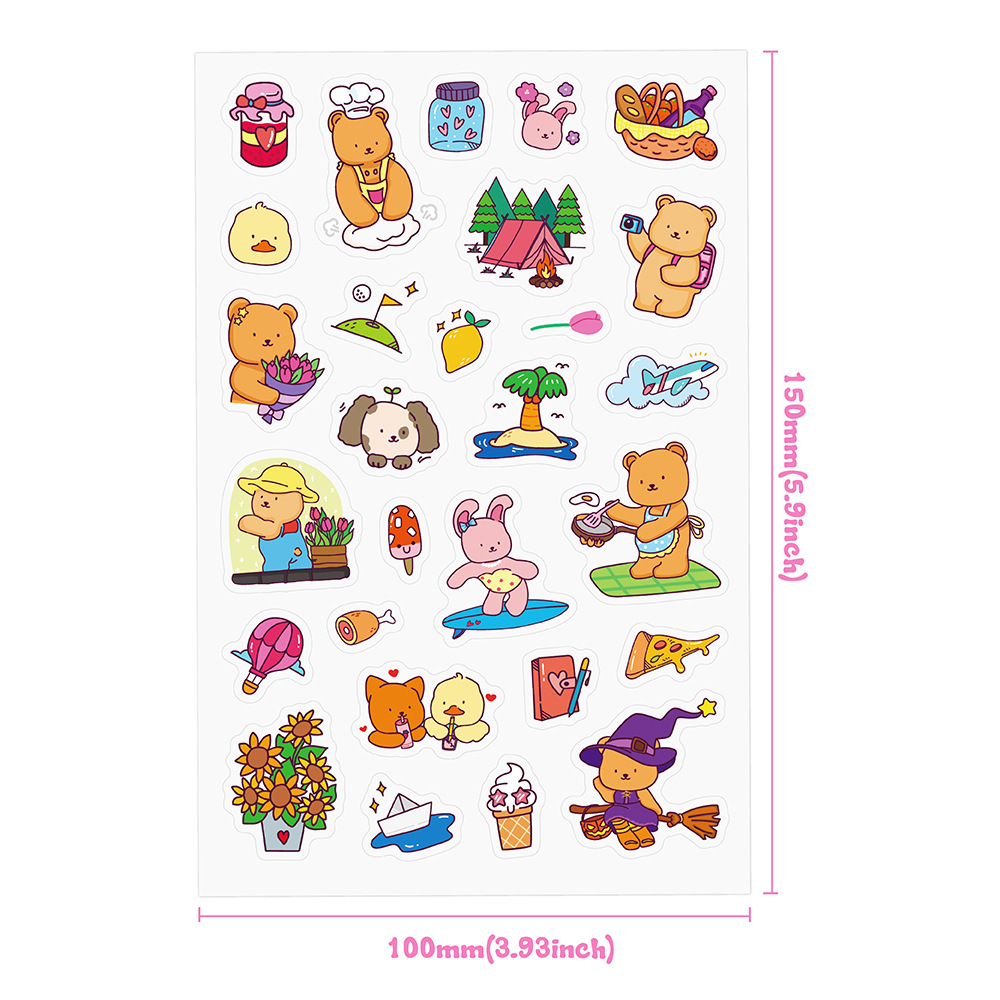 Набор книг-раскрасок с очарова – обзор и цена Sticker Sheet Set