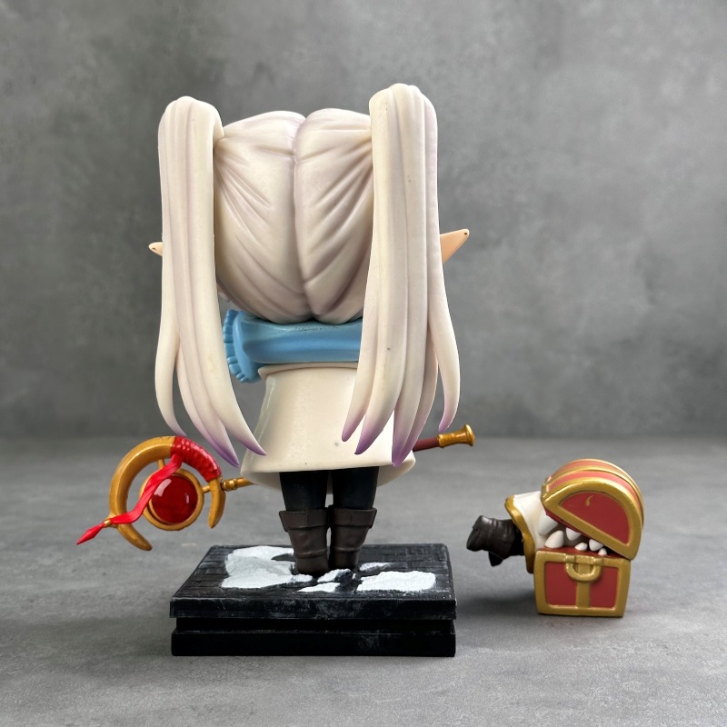 Аниме-фигурка Q-стиля «Фрирен: – обзор и цена Frieren Anime Merchandise
