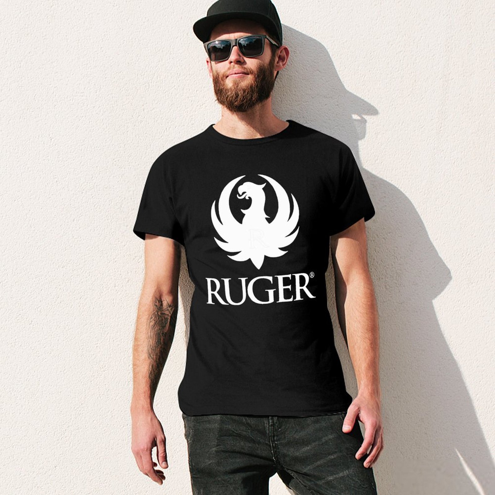 Футболка с логотипом R.uger, а – обзор и цена Anime Merchandise For Men