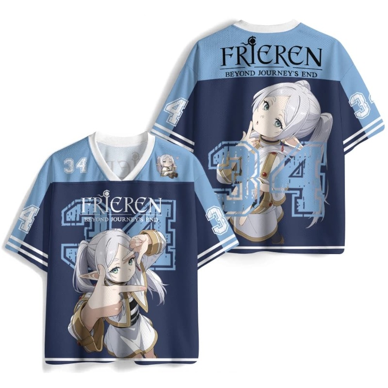 Укороченная футбольная майка F – обзор и цена Frieren Anime Merchandise