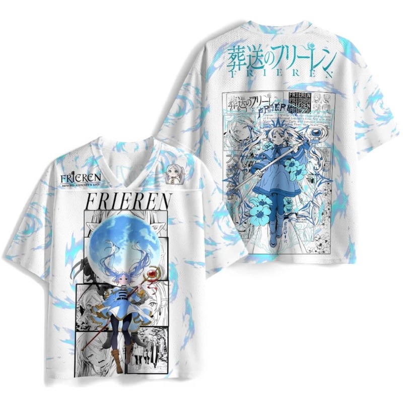 Укороченная футбольная майка F – обзор и цена Frieren Anime Merchandise