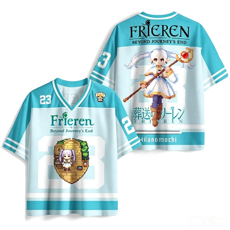 Укороченная футбольная майка F – обзор и цена Frieren Anime Merchandise