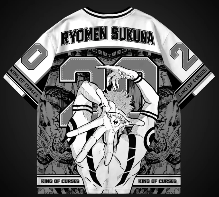 Новейшие футболки Jujutsu Kais – обзор и цена Anime Jujutsu Kaisen Merchandise