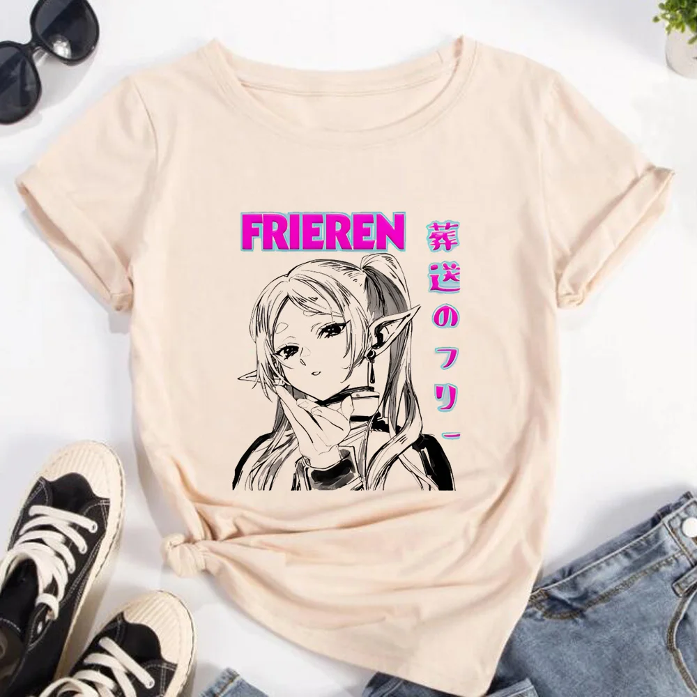Футболка Frieren для женщин: у – обзор и цена Frieren Anime Merchandise